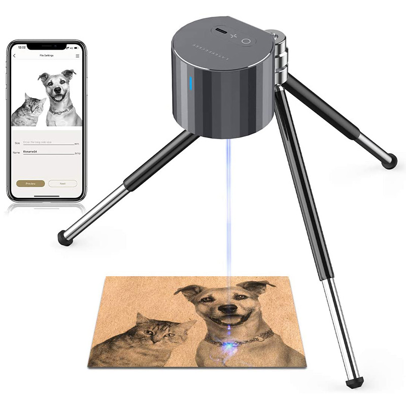 レーザー LaserPecker 1 Pro ポータブル ミニレーザー彫刻機