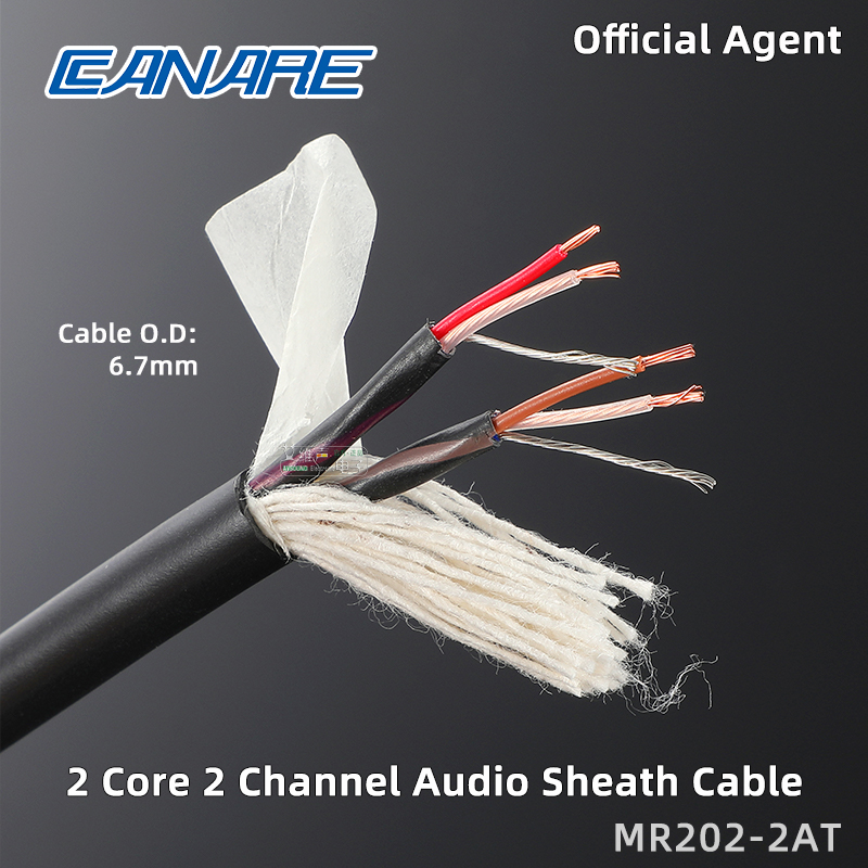 CANARE MR202 2AT 4AT Audio Microphone Cable Recording Studio Cable