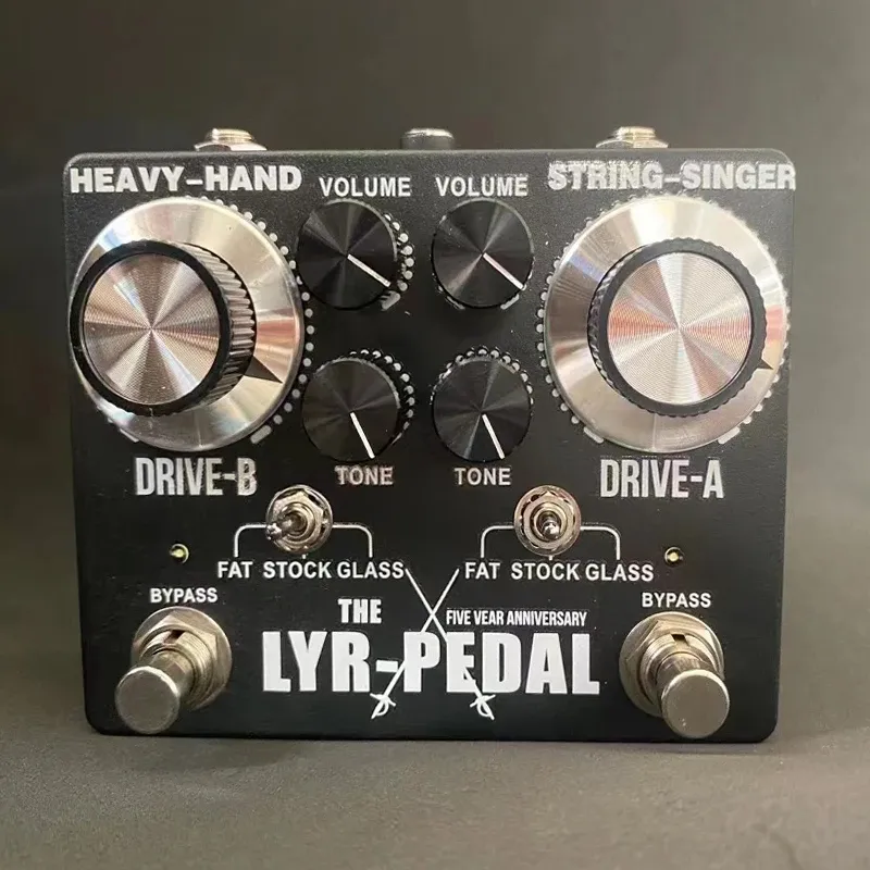 LY-ROCK Guitar Pedal, New Version King Tone Duellist OVERDRIVE