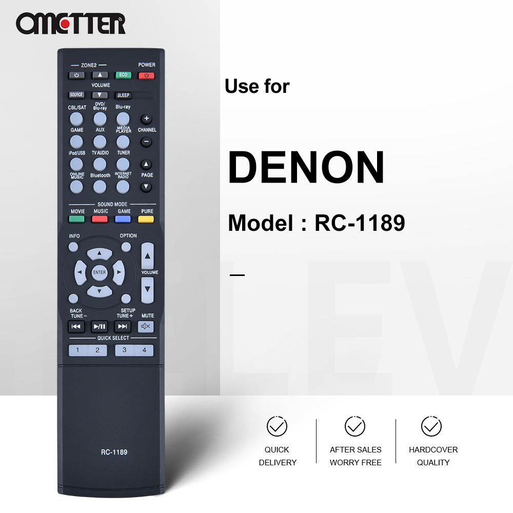 RC-1189 For Denon Remote Control AV Receiver Parts AVR-S700W AVR