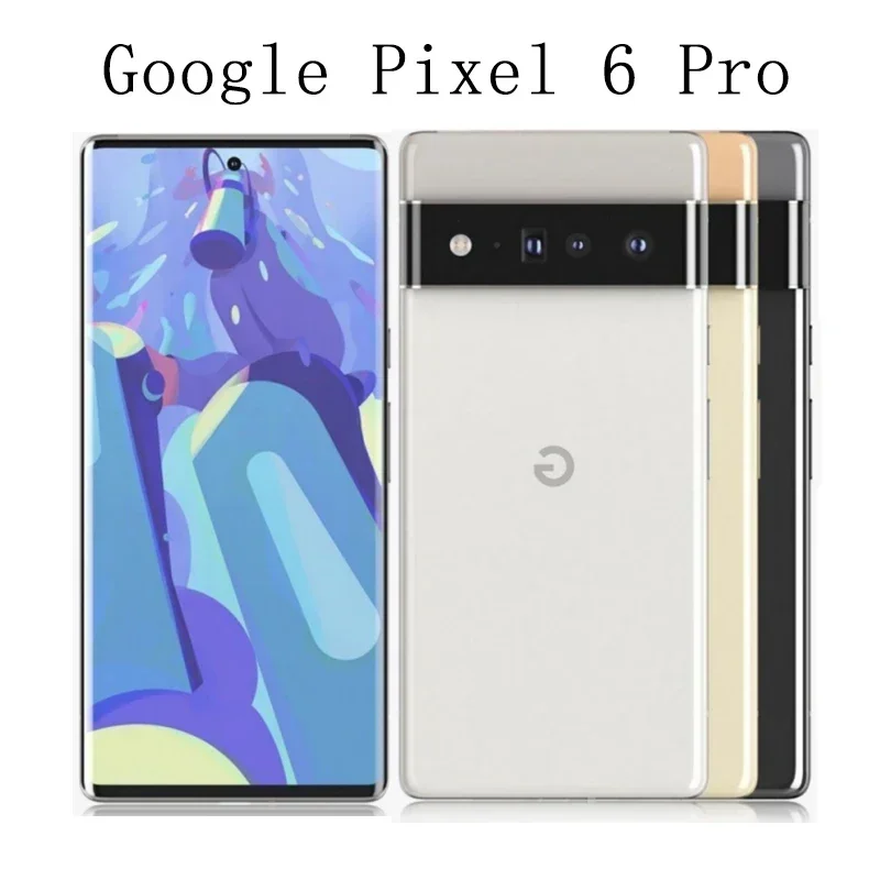 Google-Pixel 6 Pro携帯電話,6.7インチ画面,12GB 128GB, 256GB, 512GB