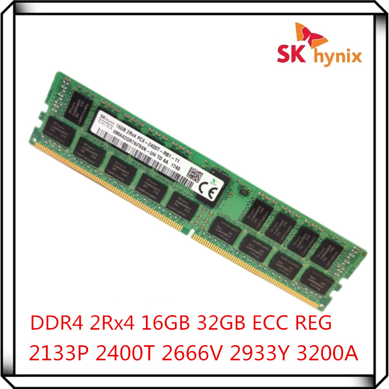 Hysnix-サーバーメモリ,ddr4モデル,容量16gb 32gb,2133p,2400t,2666v