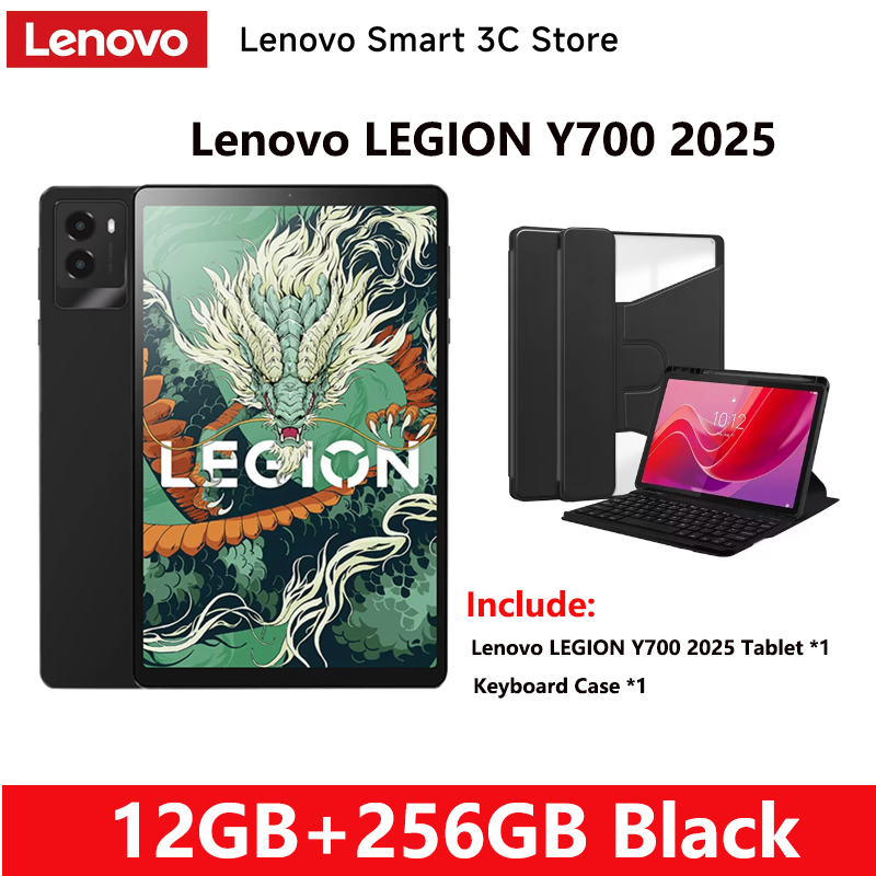 Lenovo LEGION Y700 2025 Tab Gen3 Gaming Tablet - Snapdragon 8 Gen