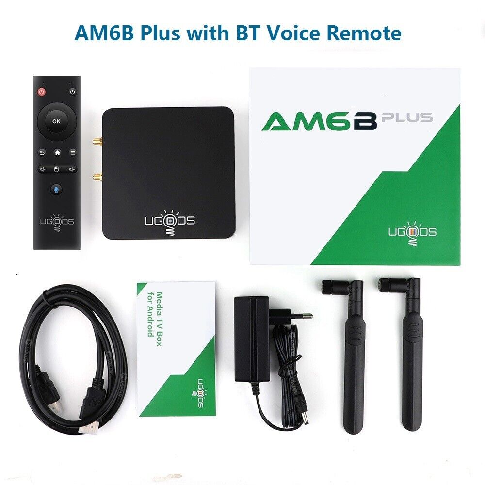 Android TVBOX UGOOS AM6B+ ドルビービジョンプレーヤー Android TVBOX