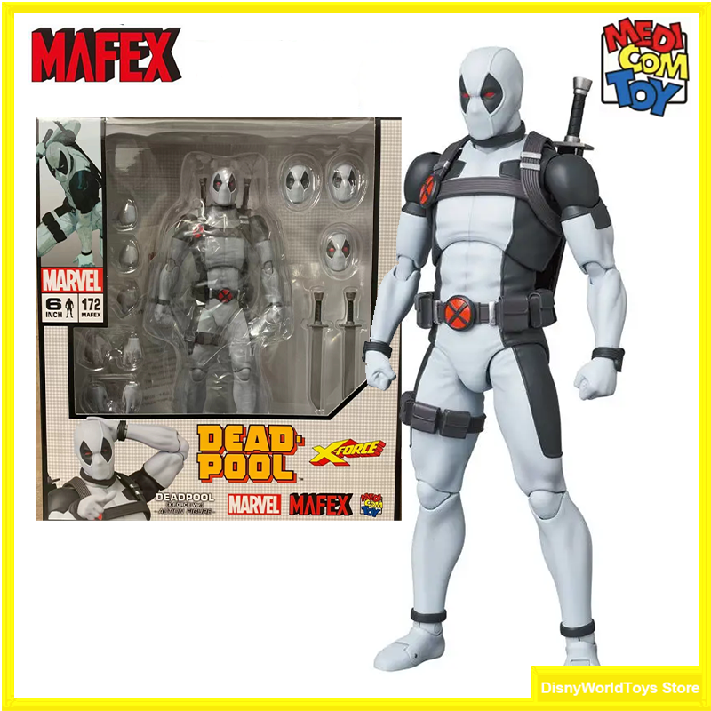 100% Original Mafex 172 MAFEX DEADPOOL X-FORCE Ver In Stock Anime