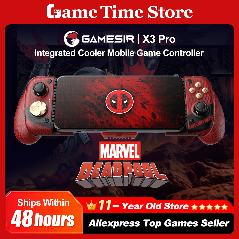 Deadpool Gamesir X3 Pro Gamepad Limited Marvel Edition Mobile
