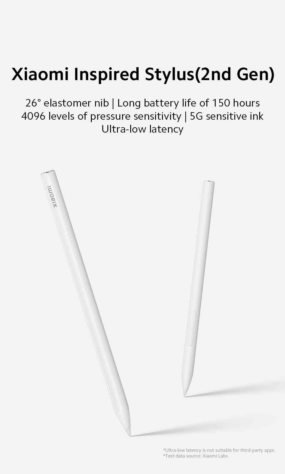 New Xiaomi Stylus Pen 2 Smart Pen For Xiaomi Mi Pad 6 Pad 5 Pro