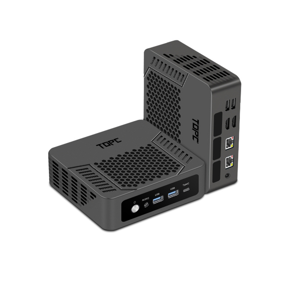 Topton Mini PC AMD Ryzen 7 8845HS ES 7840HS ES Version USB4.0 Dual