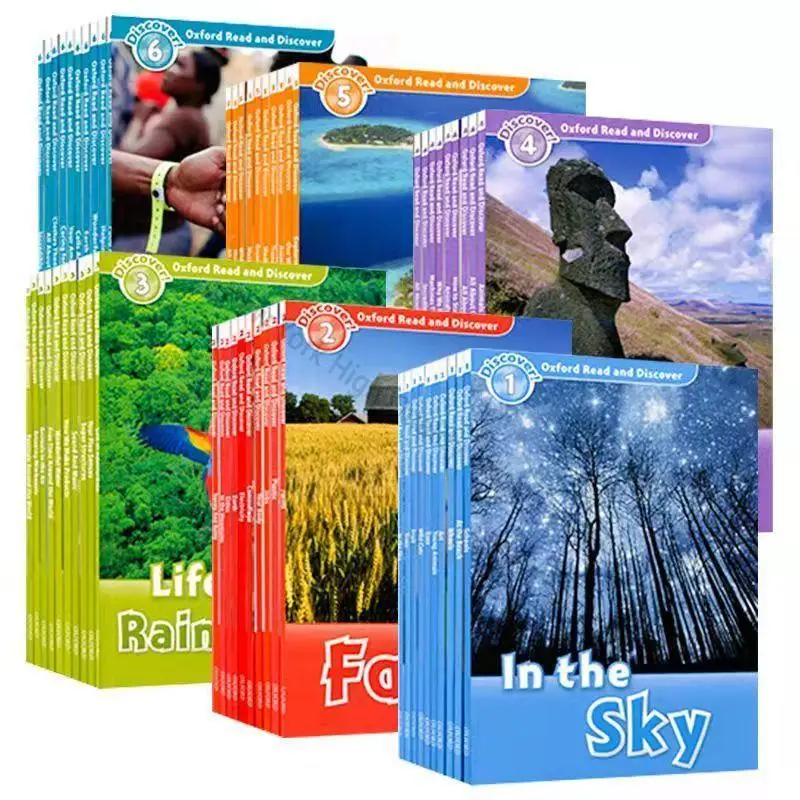 Oxford Read and Discover Level 1-6 In English Reading Learing