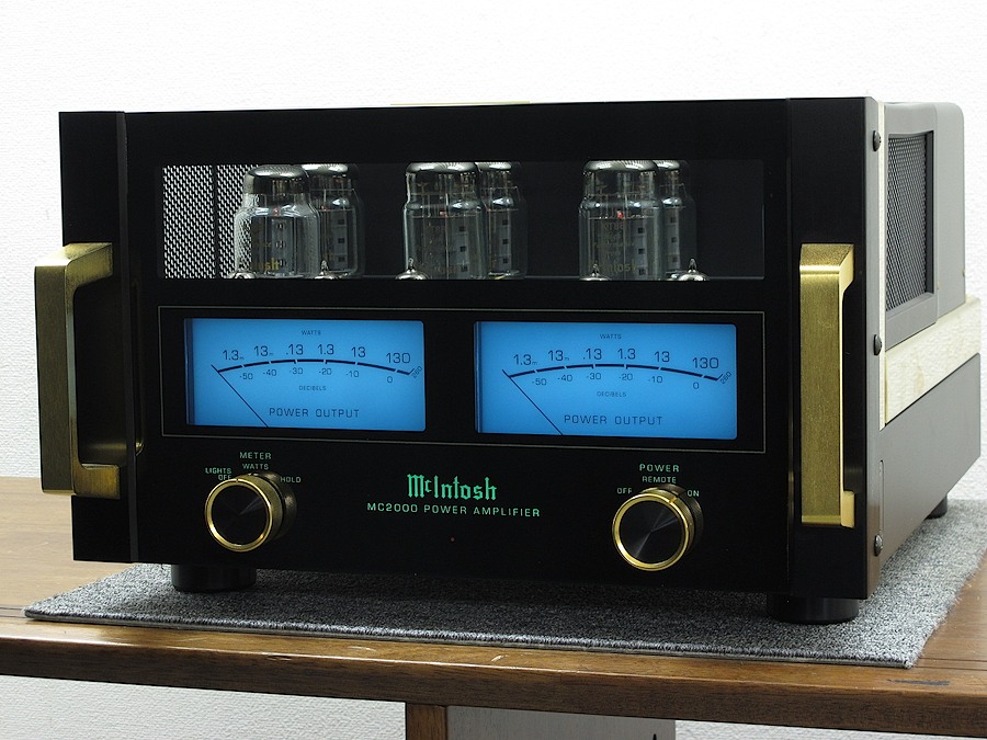 マッキントッシュ Mcintosh MC2000 パワーアンプ 元箱付 @37459 / 中古