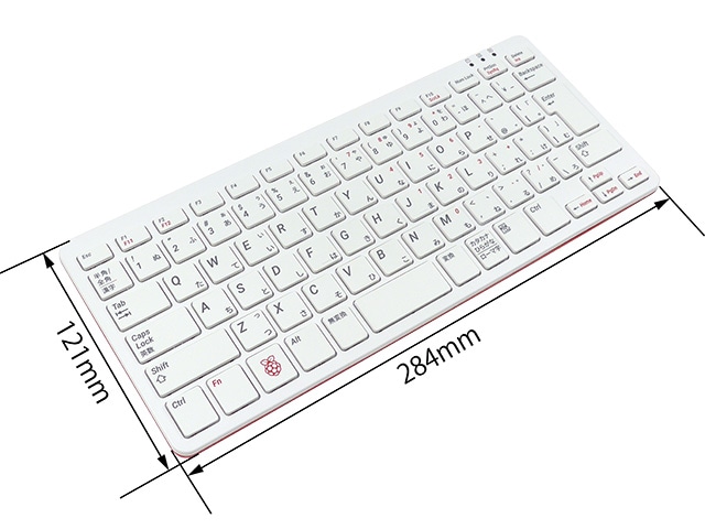 Raspberry Pi 公式キーボード USBハブ付き 日本語配列: 開発ツール