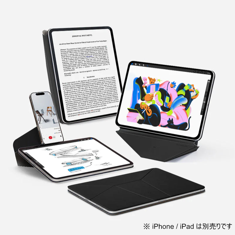 MOFT ダイナミックフォリオ 13インチ iPad Pro(M5/M4)用 ジェット