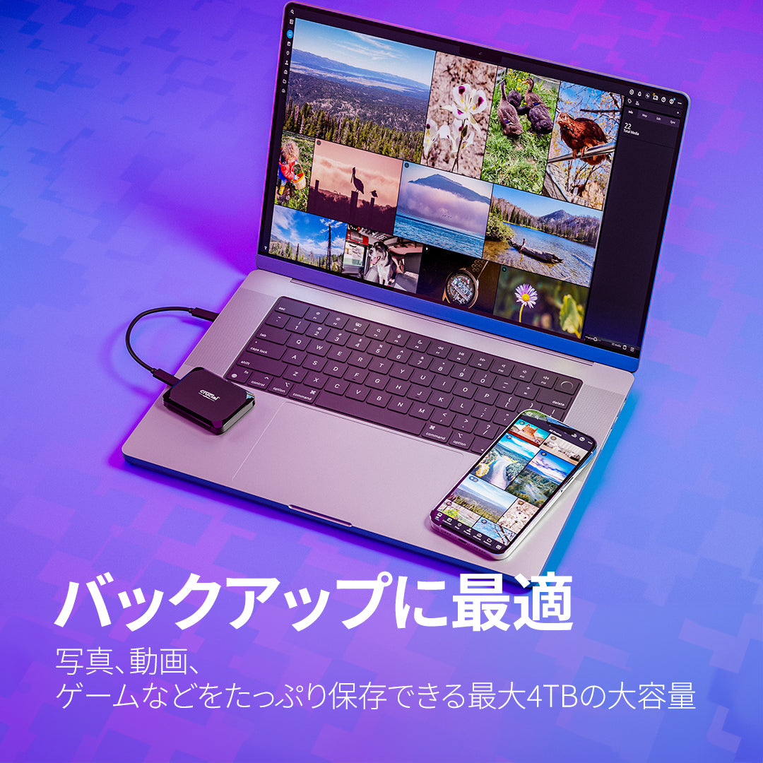 Crucial X9 1TB Portable SSD [CT1000X9SSD9]｜Mac専門店 秋葉館