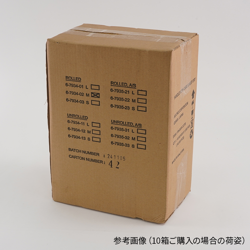 6-7934-02 指サック M 1000枚入 ロールタイプ 【AXEL】 アズワン