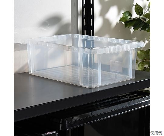 61-3519-51 NVボックス #13 クリア 443054 【AXEL】 アズワン