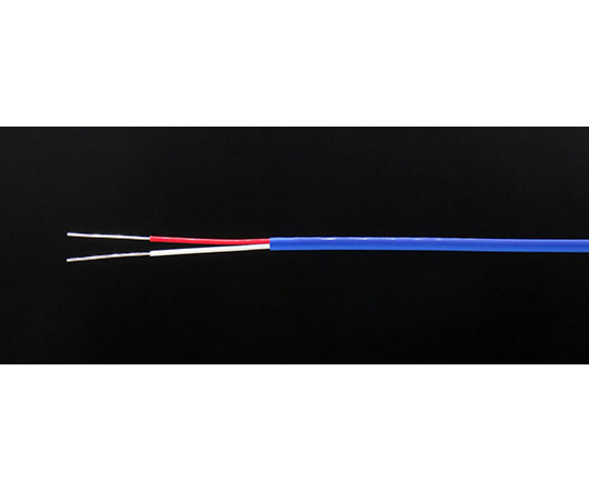 63-6331-25 ふっ素樹脂被覆熱電対 K φ0.32 100m巻 0.32×1P K-2-6F-J2