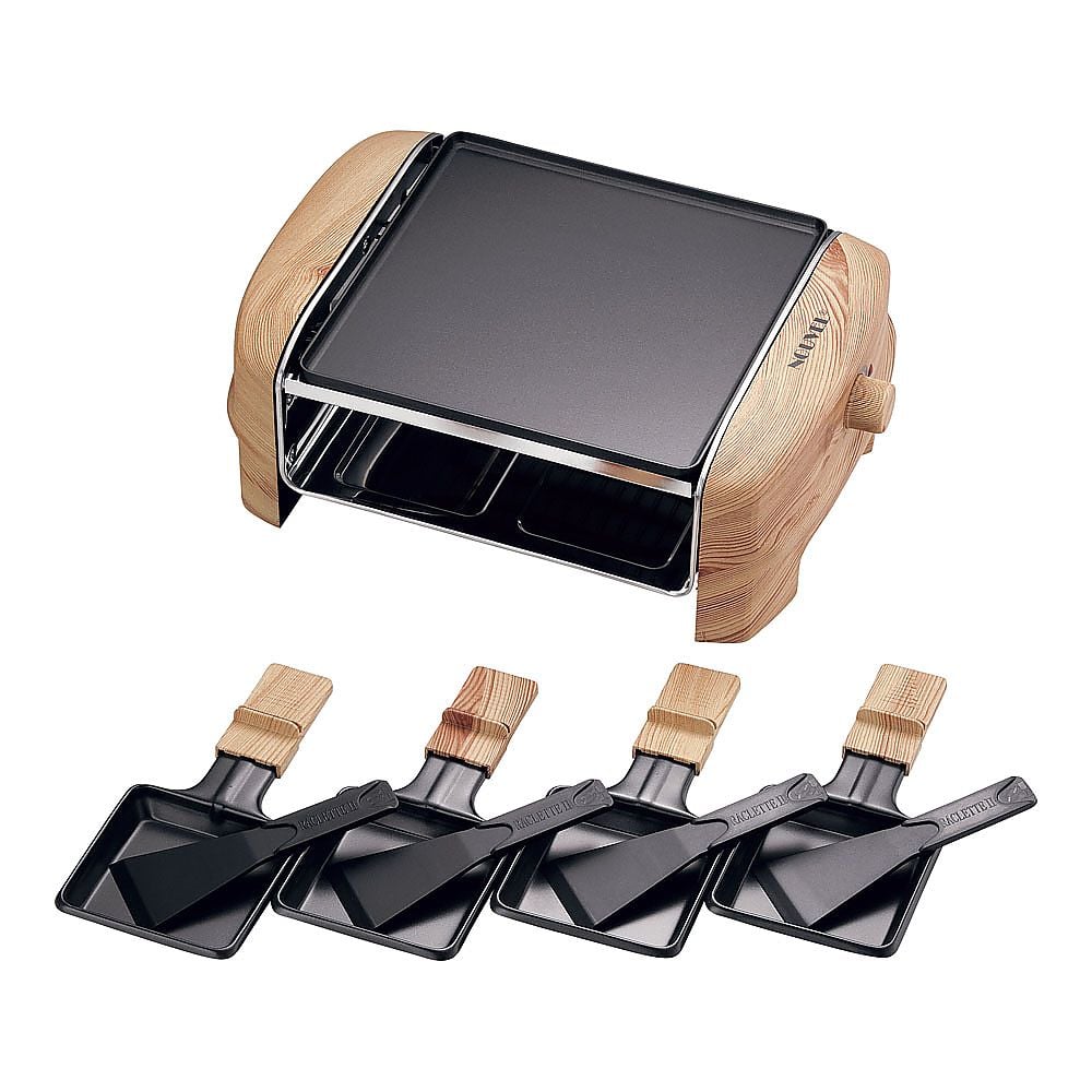 ヌーベル ラクレットグリル4人用 ウッドエレガンス - as kitchen（アズ