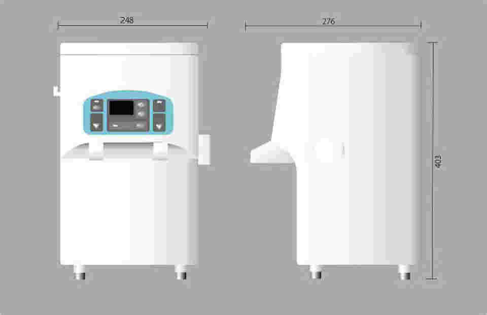 65-1329-53 強酸性水生成器 LABO S-Ⅱ FRX-002 【AXEL】 アズワン