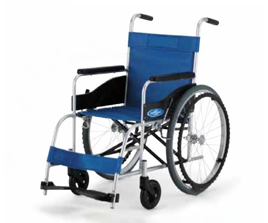 67-8079-89 アルミ製車いす 自走用 40cm レザー NEO-0 【AXEL】 アズワン