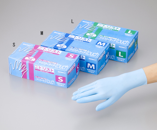 1-2225-12 ニトリスト®・タッチ M 100枚入 882-M 【AXEL】 アズワン