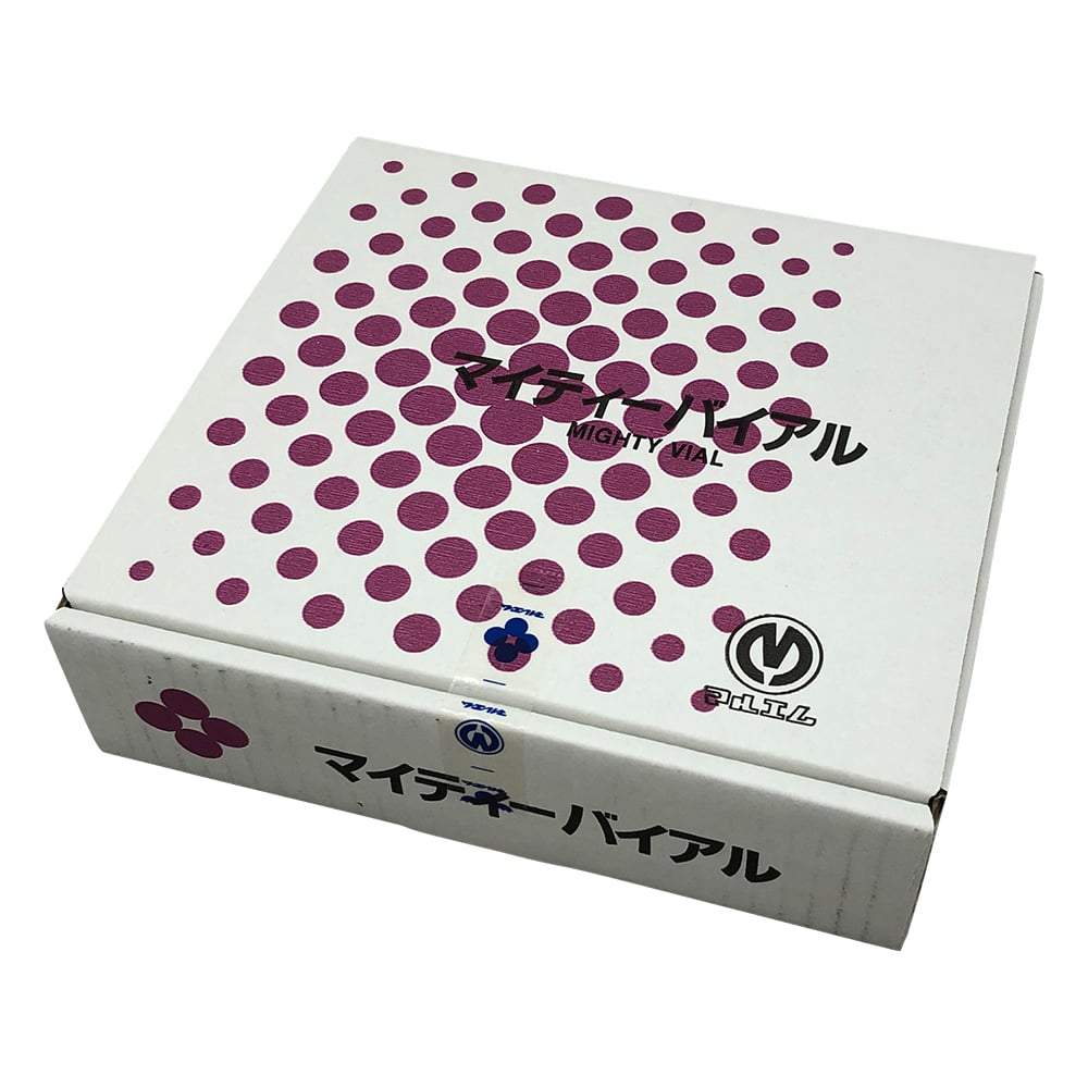 1-8129-03 マイティーバイアル 4mL 100本入 褐色 No.01 【AXEL】 アズワン