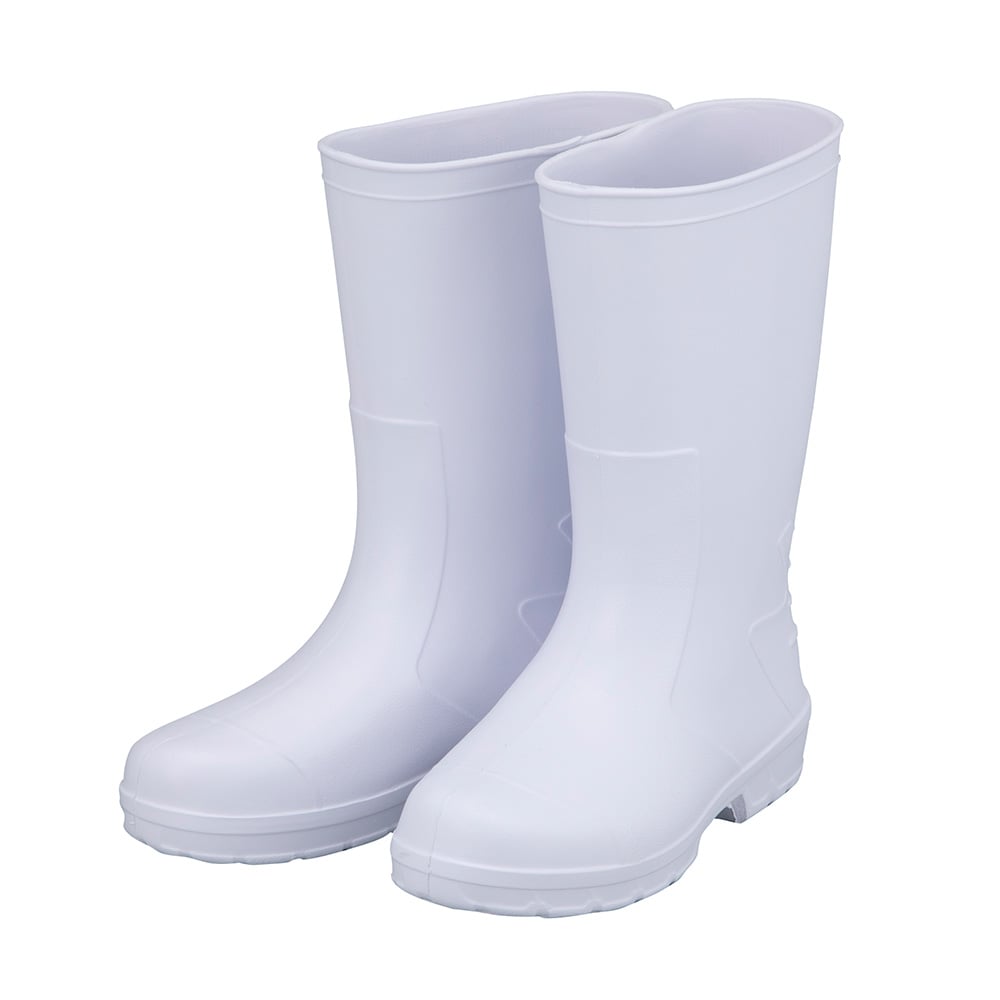 2-3802-01 サニフィット耐油長靴(軽量タイプ) 25.0cm 白 男性用 【AXEL