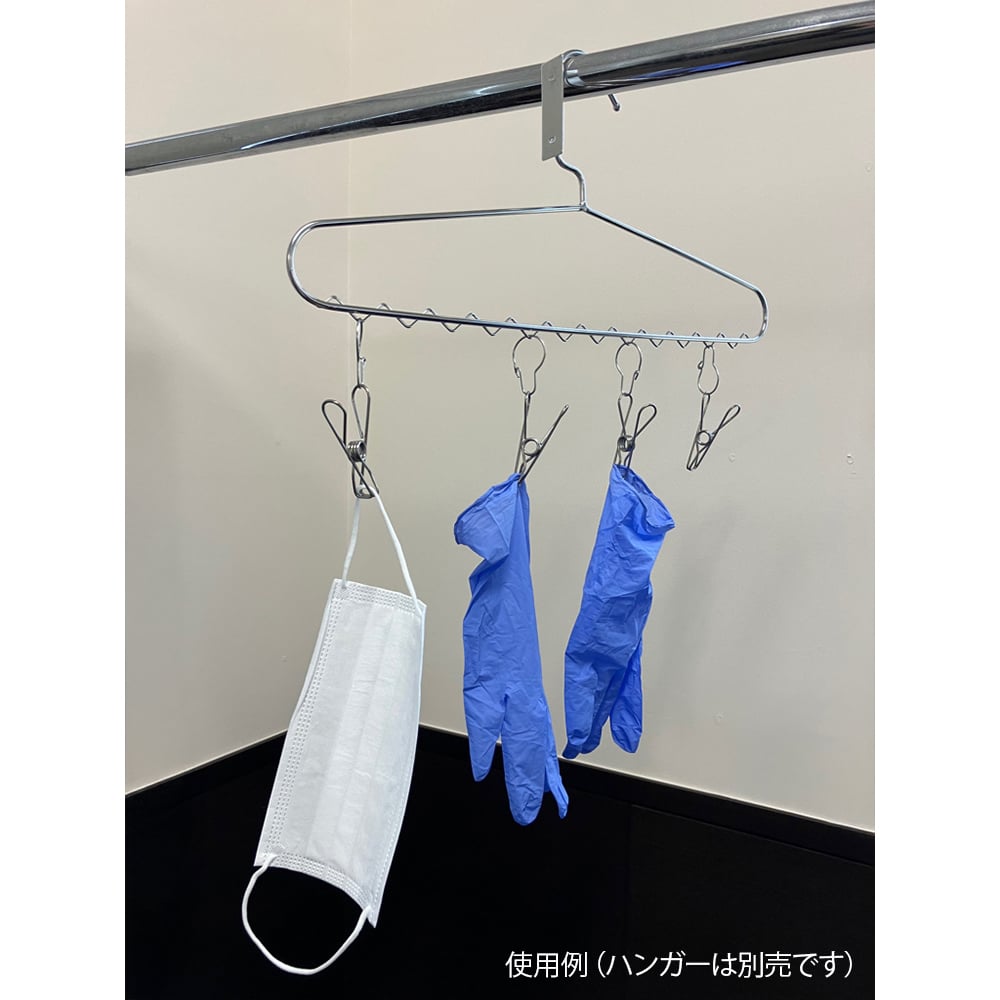 3-2000-11 ステンレスハンガー フック6個入り 【AXEL】 アズワン