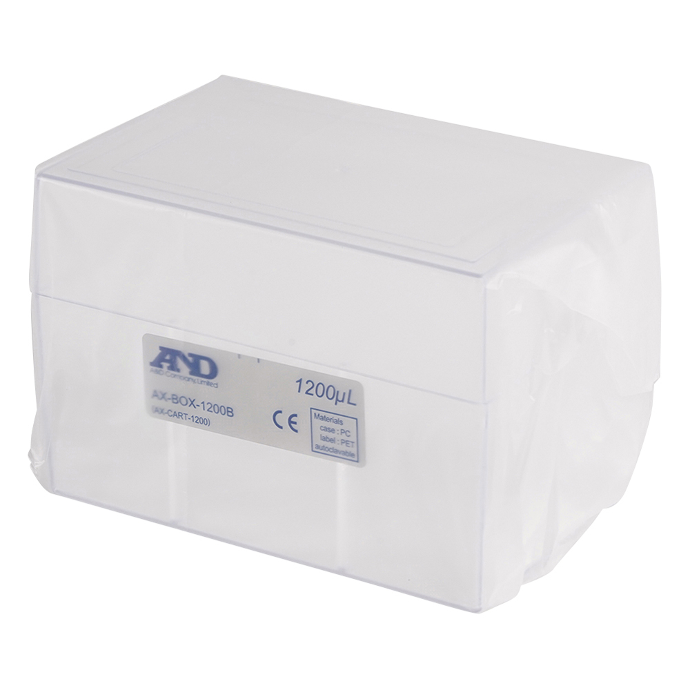 3-7150-17 電動マイクロピペット用チップボックス(1200μL用) AX-BOX