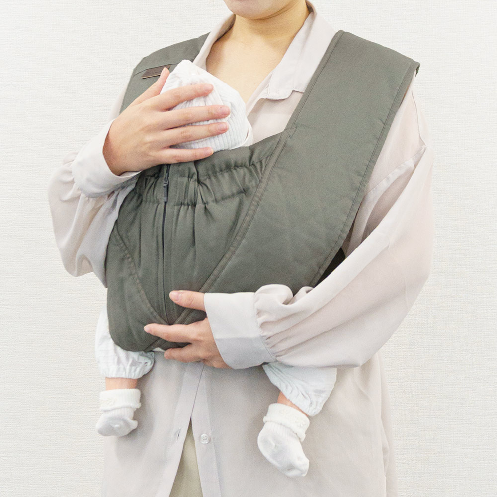 エアリコ抱っこ紐「プレミアム」スモーク | AIRRICOBABY