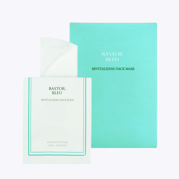 BASTOR BLEU バストールブルー フェイスマスク 4枚入り — 美容皮膚専門