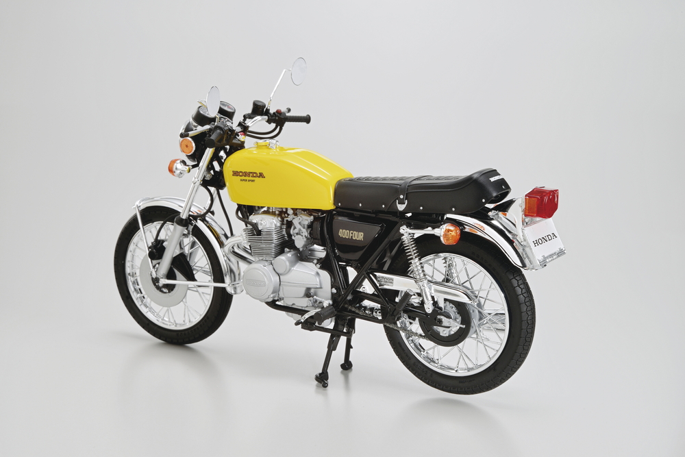 1/12 ホンダ CB400 CB400FOUR-Ⅰ・Ⅱ '76 - AOSHIMA SCALE MODEL LINEUP
