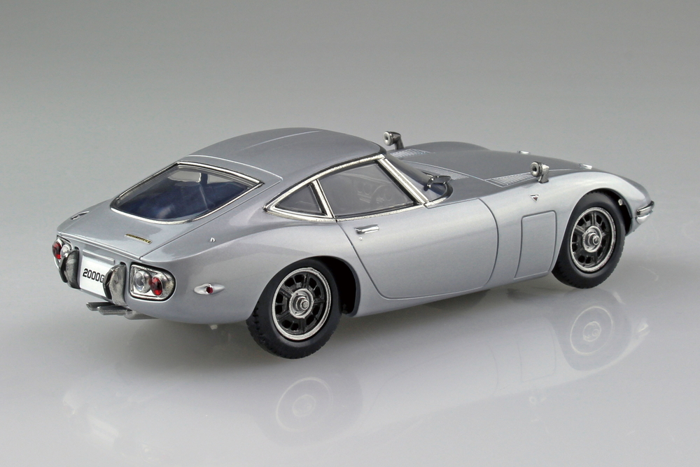 トヨタ 2000GT(サンダーシルバーメタリック) - AOSHIMA SCALE MODEL LINEUP