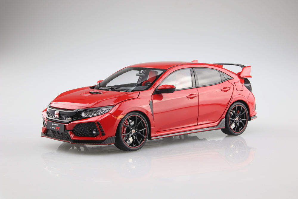 1/18 ホンダ シビック TYPE R フレームレッド - AOSHIMA SCALE MODEL
