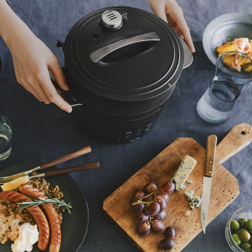 Re・De Pot 電気圧力鍋 2L ブラック – AOYAMA GIFT SALON