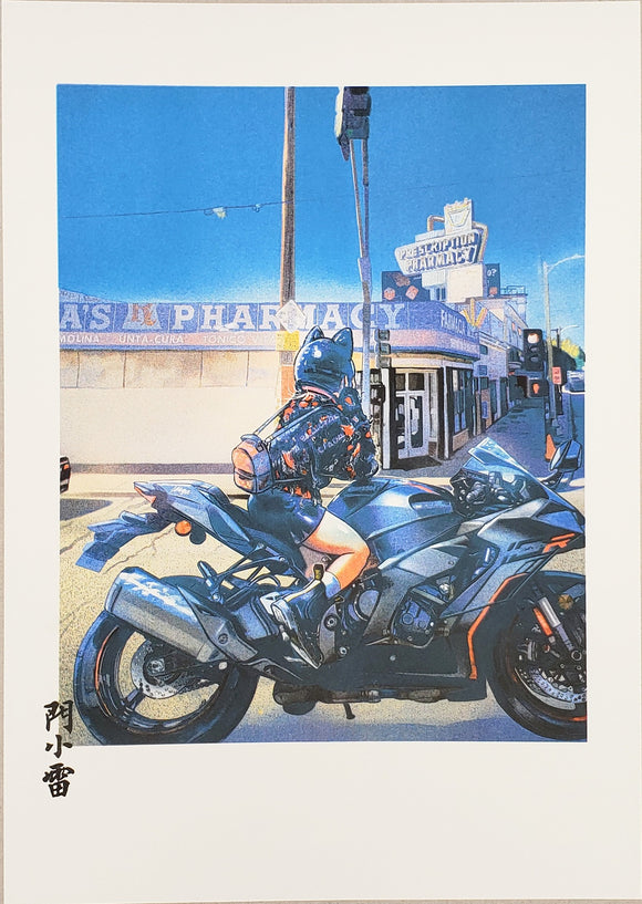 リトルサンダー『リソグラフポスター B』 – 青山ブックセンター本店