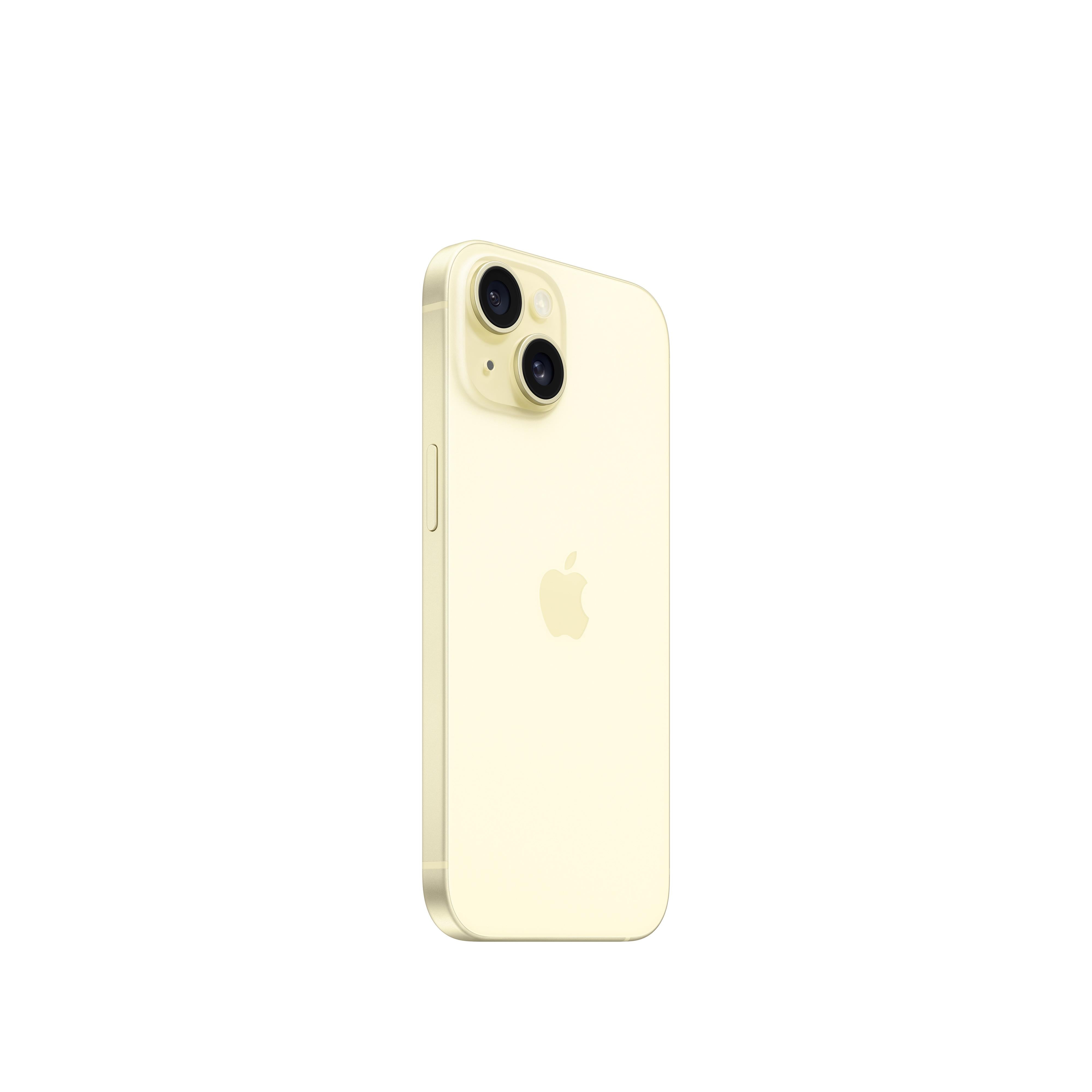 iPhone 15 128GB Yellow – Aleph ألف