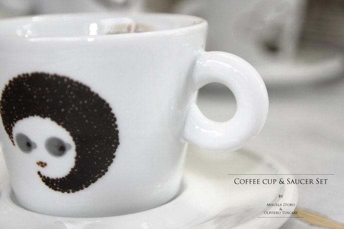 コーヒーカップ & ソーサ6種6脚セット オリビエーロ・トスカーニ