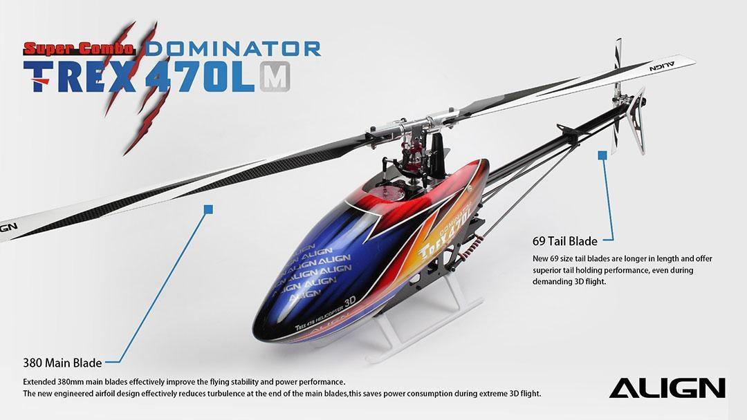 Align T-REX 470LM Dominator Super Combo Belt RH47E01 RC Helicopter