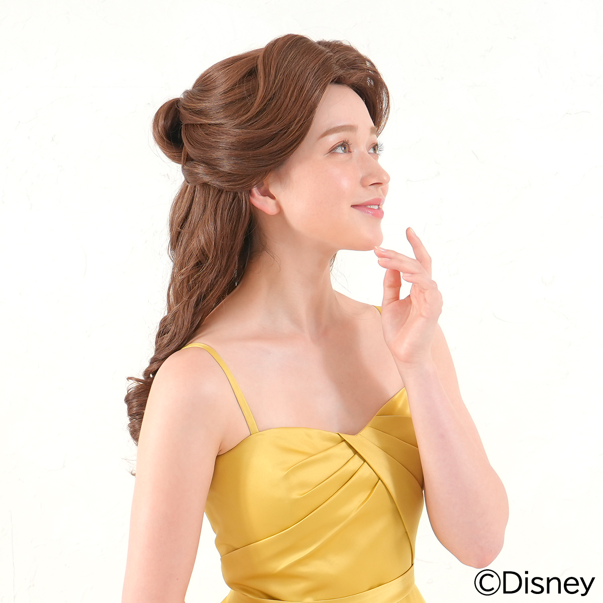 Disney】美女と野獣（ベル/Belle）/ ウィッグ – 自然で高品質な