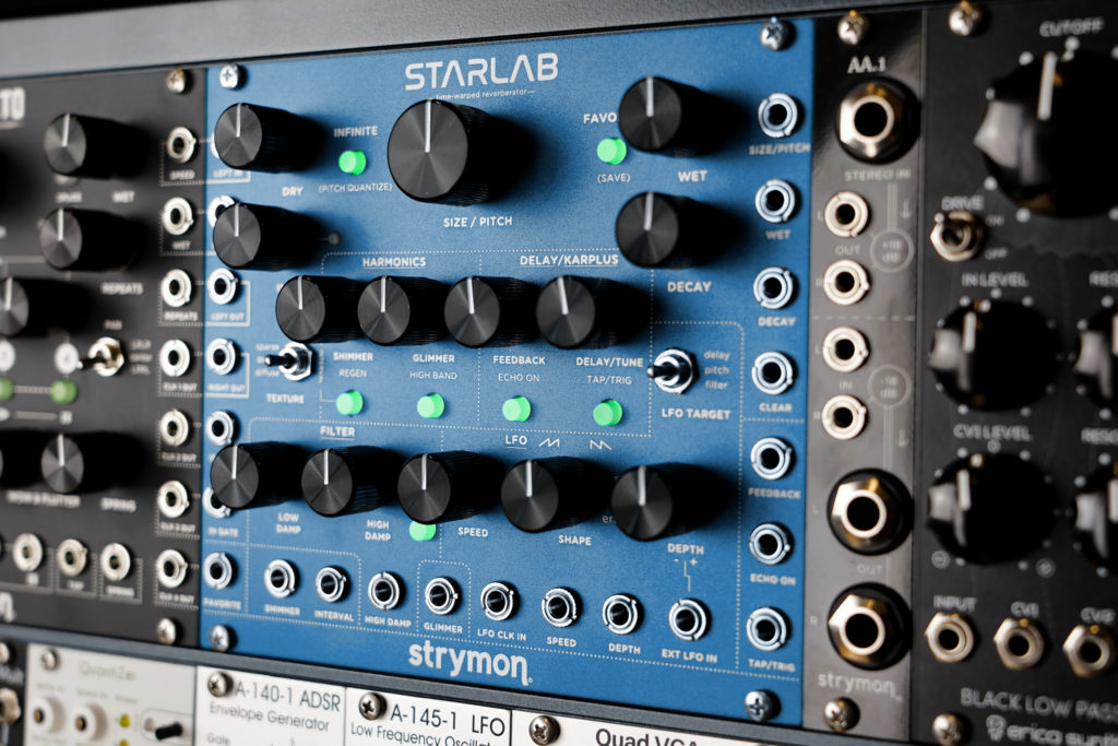 strymon | STARLAB | ユーロラック用 シンセシス・リバーブ | 製品情報