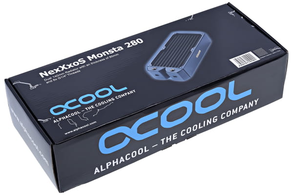Alphacool NexXxoS Monsta 280mm radiator | Alphacool