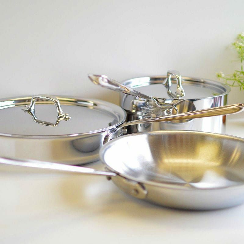 オールクラッド フライパン 鍋 5点セット ステンレス All-Clad