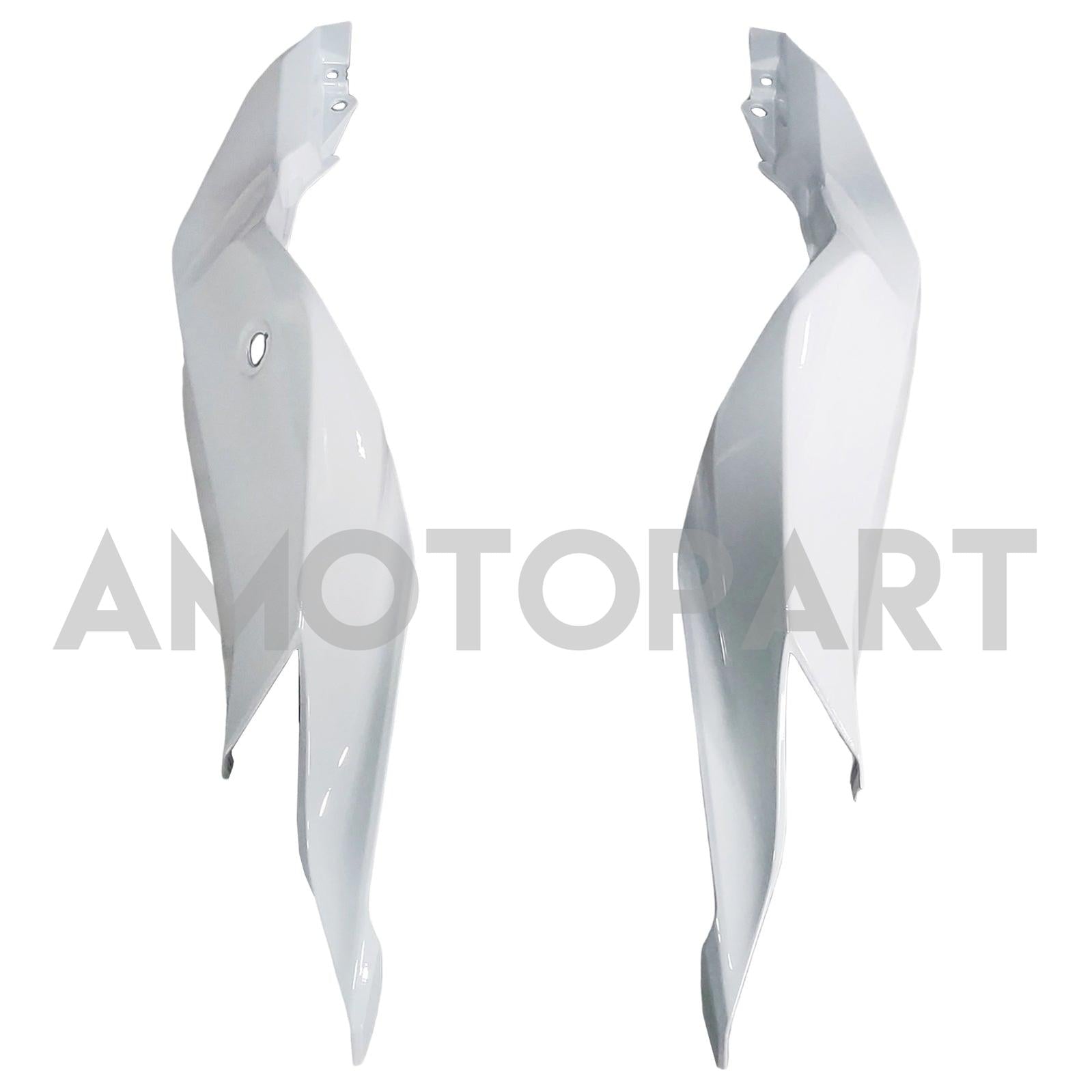 Amotopart 2019-2025 Kawasaki Ninja ZX25R ZX4R ZX4RR Pearl White Fairin