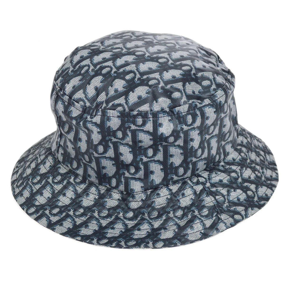 Christian Dior Trotter Bucket Hat Navy #58 – AMORE Vintage Tokyo