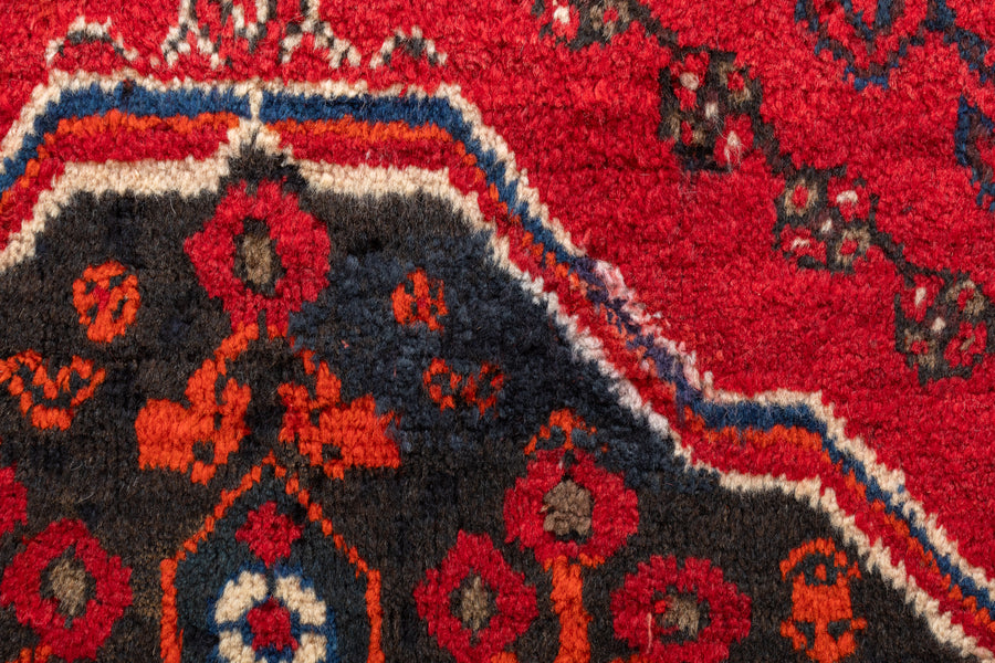 イラン産 1980年代 ペルシャ絨毯】トライバルラグ-ヴィンテージラグ