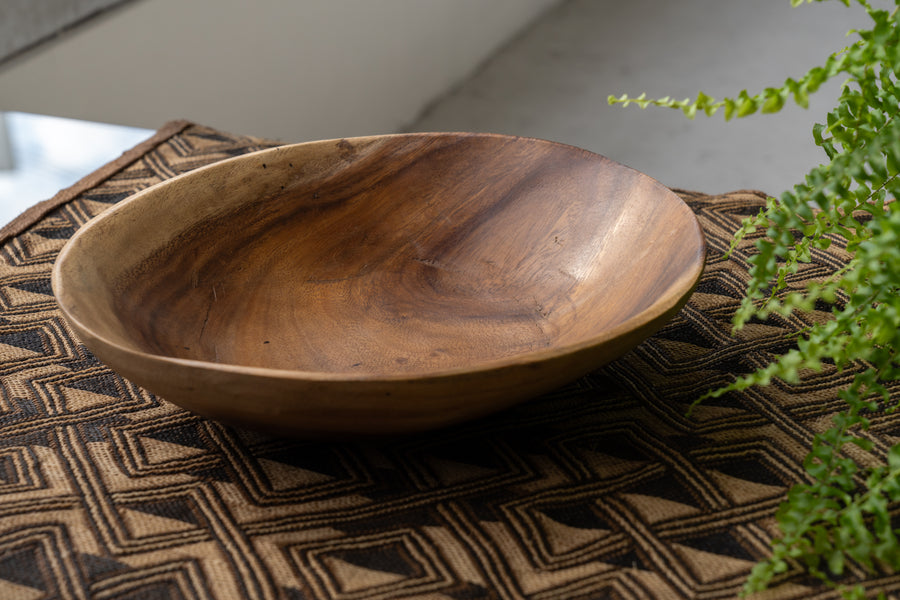アフリカ産 ウッドプレート 】木製プレート-ヴィンテージラグ専門店