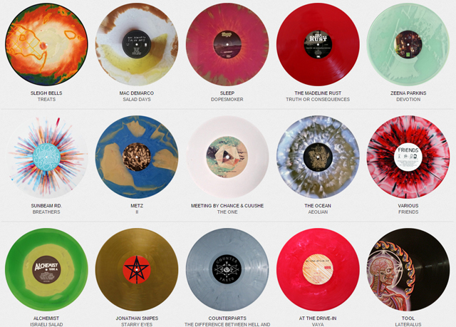 アナログ・レコードの中からカラー・ヴァイナルやピクチャー・ディスク