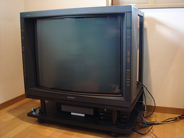 KX-34HV2 トリニトロンカラーモニター(Sony) 1989年 | 古いハードに