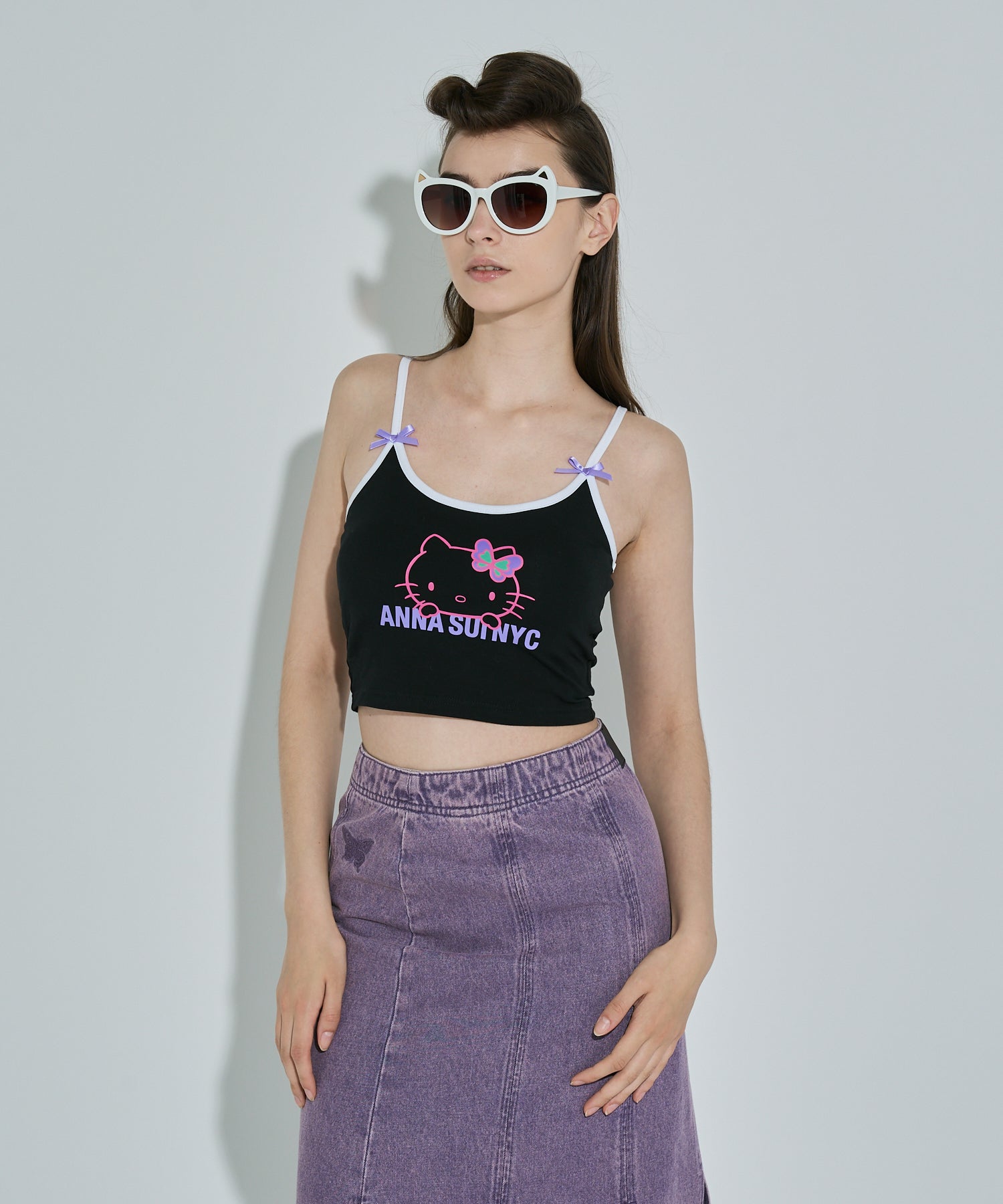 HELLO KITTY リンガーキャミソール – ANNA SUI NYC