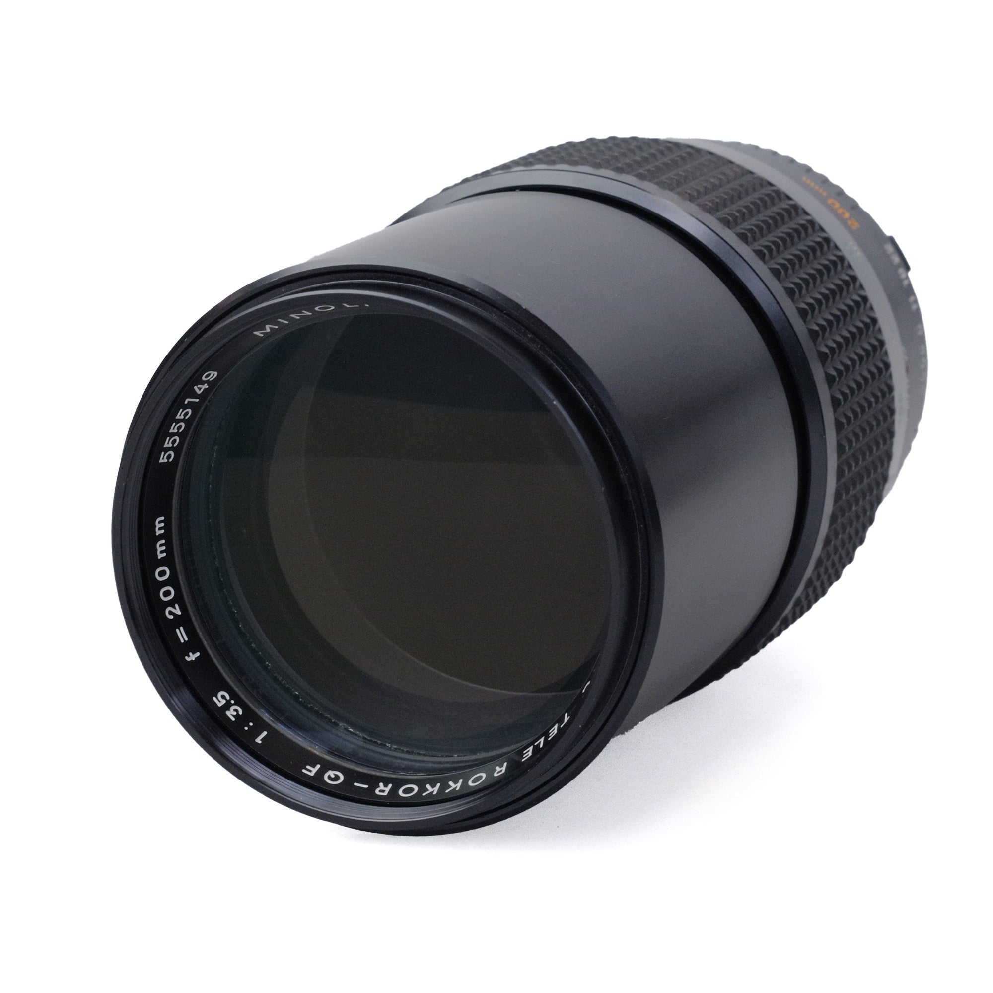 Minolta 200mm f3.5 MC Tele Rokkor-QF (B-GRADE) [5555149] – Analog